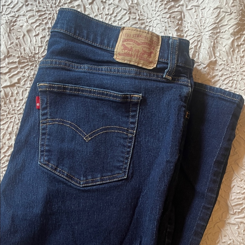Levi's 720 Dark Blue Denim Jeans